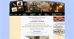 Desktop Screenshot of floydchamber.org